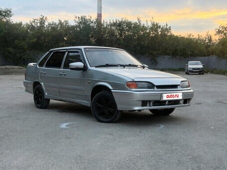 2003 Lada (ВАЗ) 2115, серебристый, вид 3