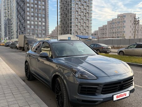 2018 Porsche Cayenne S III, голубой, 8400000 рублей, вид 1