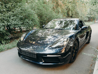 2017 Porsche Cayman III 718 (982), синий, 5900000 рублей, вид 5