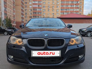 2009 BMW 3 серии 320i V (E90/E91/E92/E93) Рестайлинг, синий, 970000 рублей, вид 3
