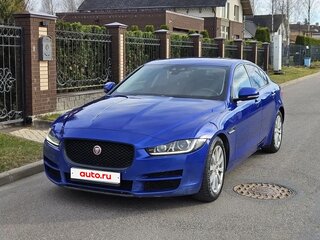 2017 Jaguar XE I, синий, 1400000 рублей, вид 2