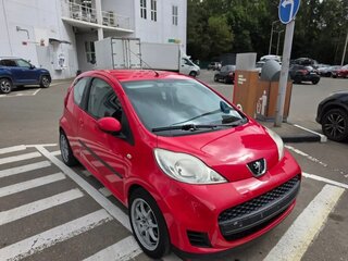 2010 Peugeot 107 I Рестайлинг, красный, 350000 рублей, вид 1