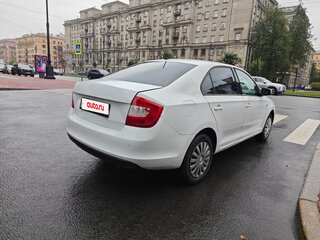 2015 Skoda Rapid I, белый, 424000 рублей, вид 5