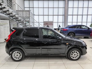2013 Lada (ВАЗ) Kalina II, чёрный, 590000 рублей, вид 4