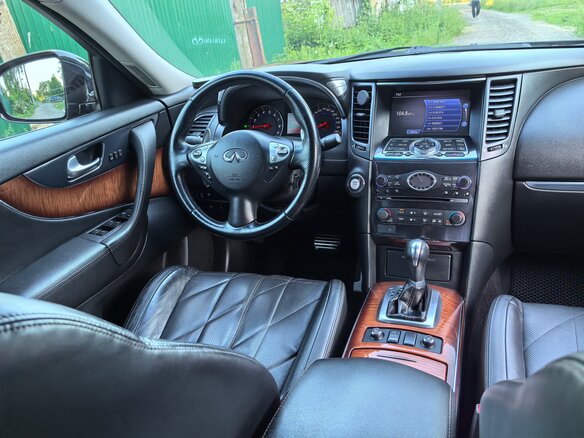 2010 Infiniti FX37 II (S51), коричневый, 1990000 рублей - вид 33
