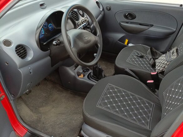 2004 Daewoo Matiz I Рестайлинг, красный, 245000 рублей - вид 5