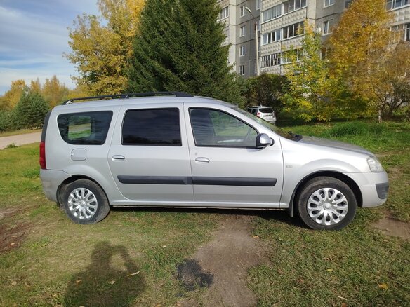 2014 Lada (ВАЗ) Largus I, серый, 590000 рублей - вид 1