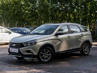 2019 Lada (ВАЗ) Vesta SW Cross I, бежевый, 921000 рублей, вид 1