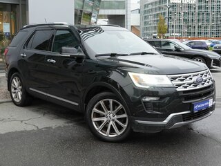 2018 Ford Explorer V Рестайлинг 2, чёрный, 2700000 рублей, вид 3