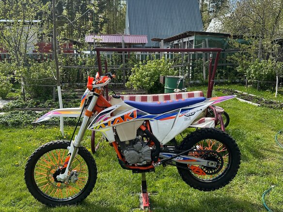 2022 Ataki EF 250, оранжевый, 175000 рублей - вид 1
