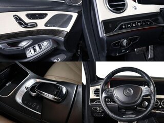 2015 Mercedes-Benz S-Класс 350 CDI BlueTEC Long 9G-TRONIC VI (W222, C217), чёрный, 3000000 рублей, вид 3