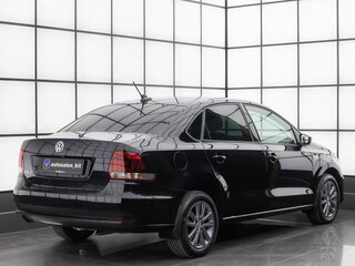 2019 Volkswagen Polo V Рестайлинг, чёрный, 1459000 рублей, вид 4