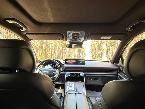 2020 Genesis GV80 I, чёрный, 5850000 рублей - вид 25