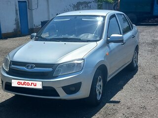 2013 Lada (ВАЗ) Granta I, серебристый, 370000 рублей, вид 1