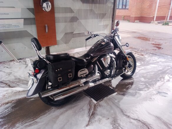 2008 Yamaha XV 1700 Road Star, серый, 700000 рублей