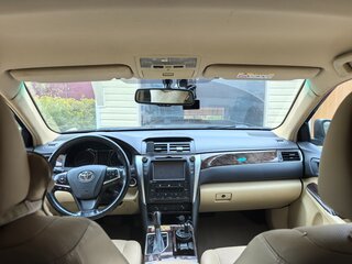 2018 Toyota Camry VII (XV50) Рестайлинг 2, серый, 2250000 рублей, вид 4