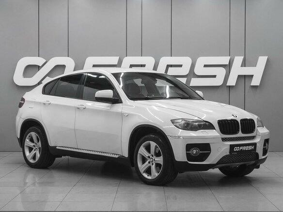 2010 BMW X6 30d I (E71), белый