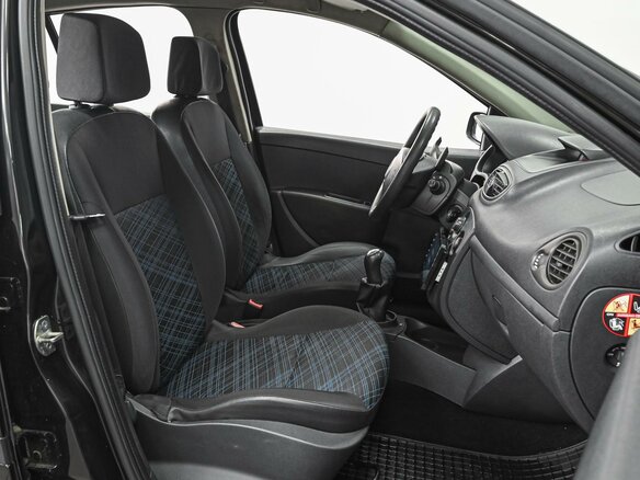 2007 Renault Clio III, чёрный, 575000 рублей - вид 7