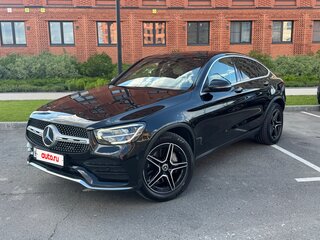 2019 Mercedes-Benz GLC Coupe 300 d I (C253) Рестайлинг, чёрный, 3950000 рублей, вид 3