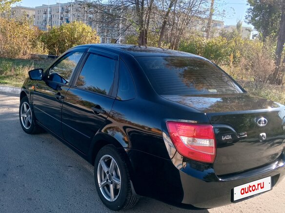 2016 Lada (ВАЗ) Granta I, чёрный, 520000 рублей - вид 2