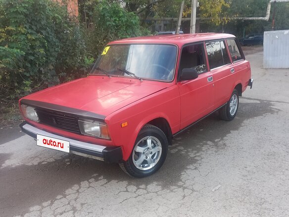 1998 Lada (ВАЗ) 2104 4-speed, красный, 125000 рублей - вид 1