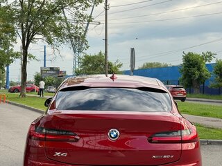2019 BMW X4 20d II (G02), красный, 6600000 рублей, вид 5