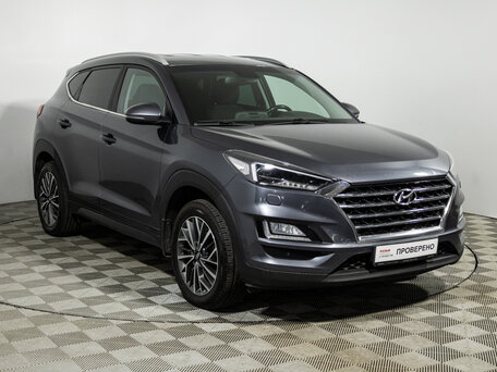 2019 Hyundai Tucson III Рестайлинг, серый, 2049777 рублей, вид 3