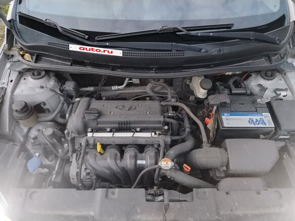 2013 Hyundai Solaris I, серебристый, 750000 рублей - вид 10