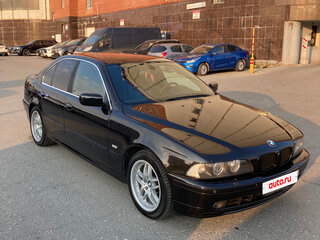 2001 BMW 5 серии 530i IV (E39) Рестайлинг, чёрный, 1800000 рублей, вид 2