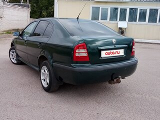 2002 Skoda Octavia I (A4) Рестайлинг, зелёный, 265000 рублей, вид 4