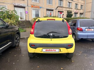 2007 Peugeot 107 I, жёлтый, 200000 рублей, вид 4