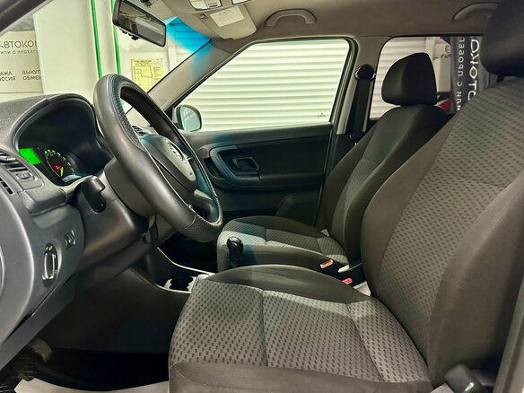 2013 Skoda Fabia II Рестайлинг, серебристый - вид 6