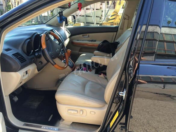 2007 Lexus RX 400h II Рестайлинг, чёрный - вид 5