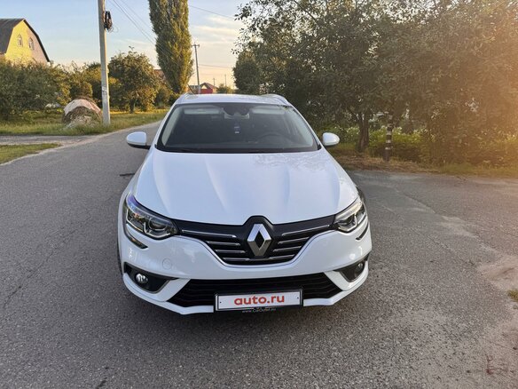 2019 Renault Megane IV, белый, 1750000 рублей - вид 1