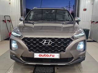 2019 Hyundai Santa Fe IV, бежевый, 3300000 рублей, вид 5