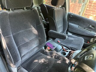 2002 Honda Odyssey II Рестайлинг, серый, 800000 рублей, вид 4