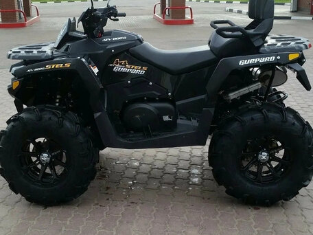 2025 Stels ATV-800 Guepard Trophy, чёрный, 990000 рублей, вид 2
