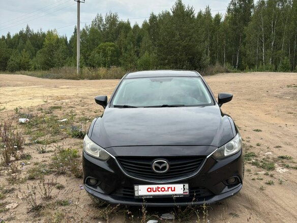 2015 Mazda 6 III (GJ), чёрный, 1200000 рублей - вид 4