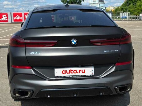 2023 BMW X6 30d III (G06), чёрный, 12100000 рублей, вид 4