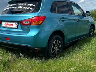 2014 Mitsubishi ASX I Рестайлинг, голубой, 1150000 рублей, вид 4