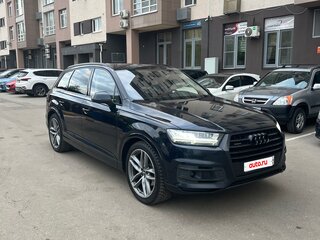 2017 Audi Q7 II (4M), синий, 4400000 рублей, вид 4