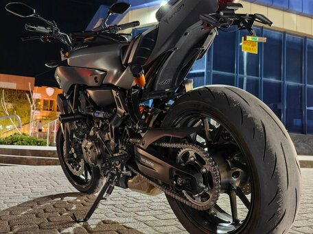 2016 Yamaha MT-07 (FZ-07), чёрный, 670000 рублей, вид 2