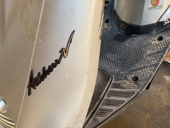 1998 Suzuki Address 100, серый, 60000 рублей - вид 8