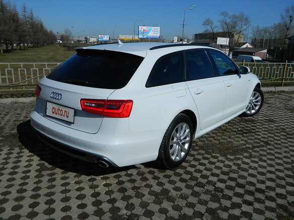 2013 Audi A6 IV (C7), белый - вид 1