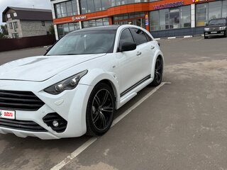 2014 Infiniti QX70, белый, 1880000 рублей, вид 2
