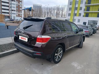 2011 Toyota Highlander II (XU40) Рестайлинг, фиолетовый, 1600000 рублей, вид 5