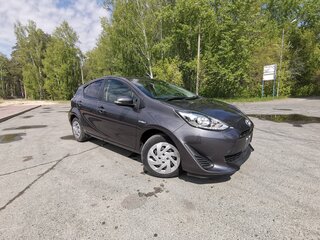 2019 Toyota Aqua I Рестайлинг 2, серый, 1450000 рублей, вид 3