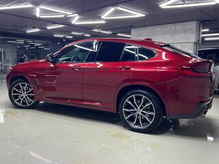 2021 BMW X4 30d II (G02), красный, 6200000 рублей, вид 5