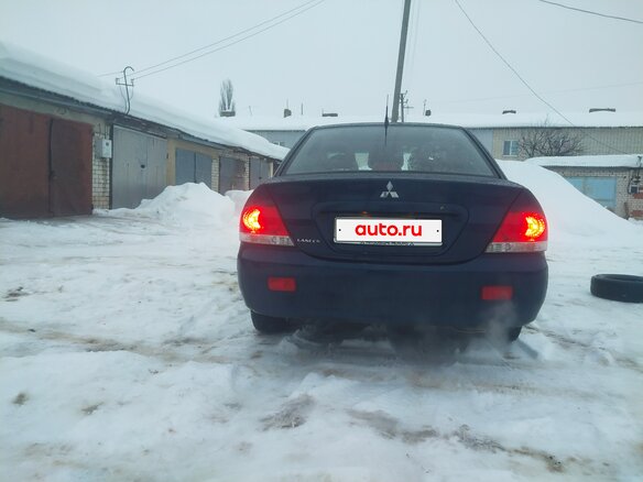 2005 Mitsubishi Lancer IX, синий, 400000 рублей - вид 6