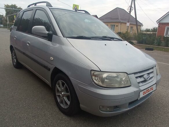 2003 Hyundai Matrix I, серебристый - вид 1